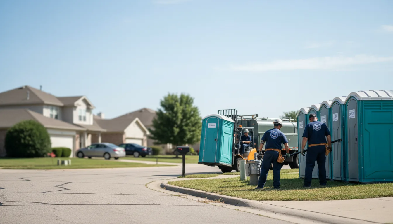 Porta Potty Rental in Doddridge, AR near me